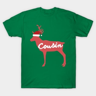 Cousin Reindeer Family Group Christmas Eve Matching T-Shirt